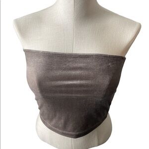 Top shop bandeau Gray